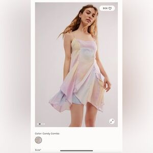 Free People Soft Flutter Mini Slip (M) - Eras Tour Outfit Lover Dress